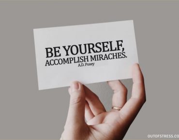 Be yourself - accomplish miracles