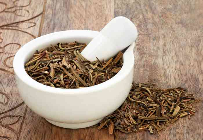 Dried Yerba Santa leaves