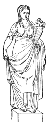 Goddess Abundantia