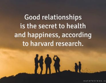 Good relationships create happiness according to research.