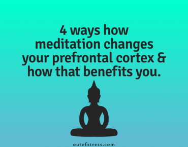 Meditation changes to the prefrontal cortex