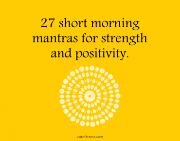 Morning mantras featured image