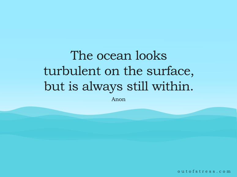 Ocean is still within