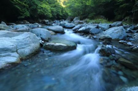 Flowing river