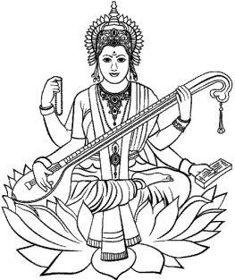 Goddess Saraswati