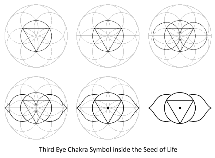 Seed of life & the Third Eye Chakra