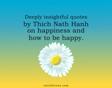 Thich Nhat Hanh - happiness quotes