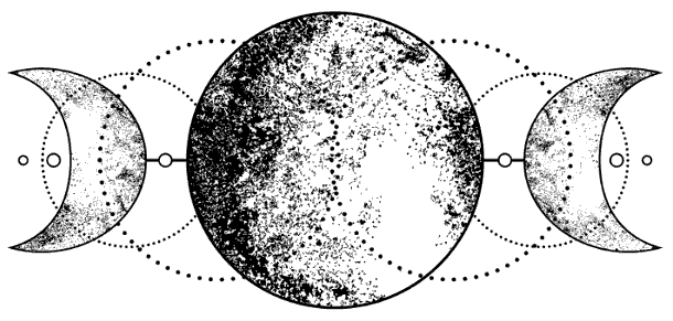 Triple Goddess symbol