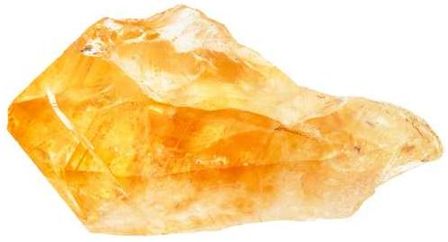 Yellow Citrine crystal